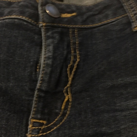 Torrid Dark Denim Straight Leg zip fly with button closure  Size 22R - Picture 4 of 5